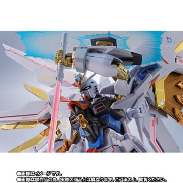 METAL ROBOT魂「マイティーストライクフリーダムガンダム 最終決戦Ver.」がいよいよ予約開始！ダメージ表現を新規造形、頭部横に置ける「ラクス」も付属