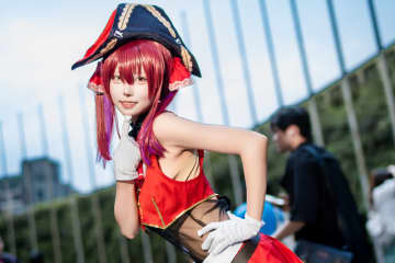 【コスプレ】宝鐘マリンがキュートすぎて大人気！日本の新人コスプレイヤーがスレンダーな美スタイルで台湾を魅了した【写真7枚】