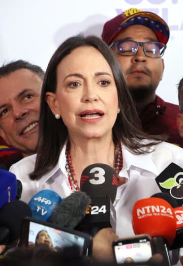 ノーベル平和賞にマチャド氏　ベネズエラの女性野党指導者