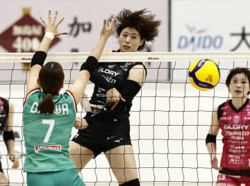 姫路、昨季女王の大阪M破る　バレーSVリーグ女子開幕
