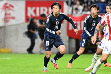 上田綺世「僕が憧れている父親も来ていた」　恩返し弾も…3戦未勝利に「勝ちたかった」