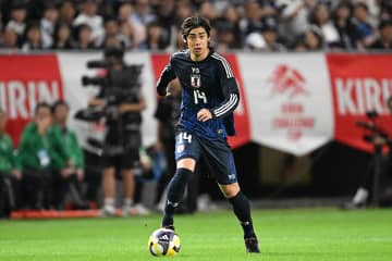伊東純也、劇的同点弾は「歩夢を狙った」　意図と違いも…上田綺世が「良いところに」