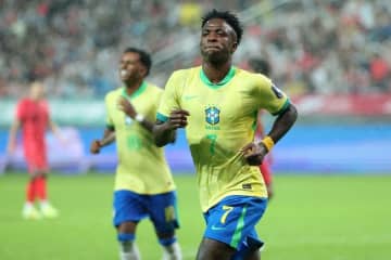 ヴィニシウスら豪華面々が躍動！ ブラジルが韓国にゴールラッシュで圧勝！