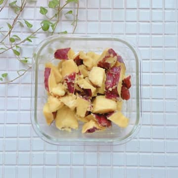 「ホクホク感がたまらん！」レンジで簡単「さつまいも」朝ごはんレシピ3選