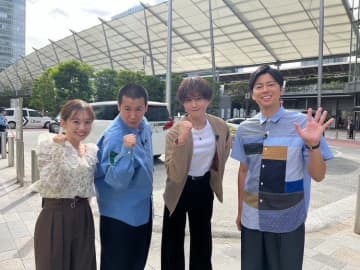 FANTASTICS八木勇征が「ヒルナンデス！」東京駅で街頭インタビューロケに初挑戦！
