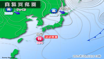 きょう11日(土)の天気　東北～東日本にかけて傘が活躍　南西諸島は強まる雨風注意