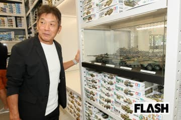 コロナ禍で「プラモ人生」に拍車！高橋慶彦「生粋のタミヤ党」でも「塗装筆は広島から取り寄せ」のこだわりカラーリング