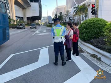 マカオ、週次の歩行者による道路横断違反の検挙数は97件…3週ぶり増も4週連続2桁維持