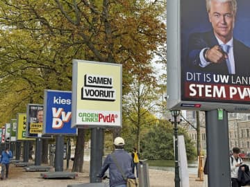 オランダ極右党首が選挙運動中止　自由党、ベルギーのテロ計画余波