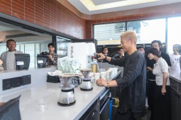 1杯のコーヒーが中日交流の新たな架け橋に　広東省広州市