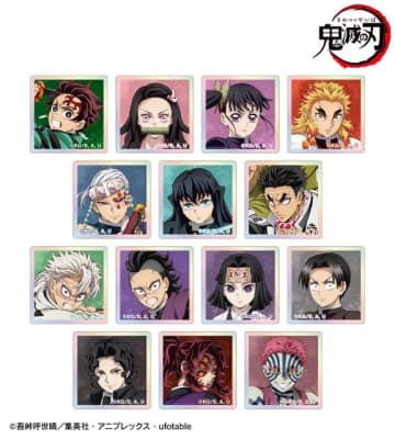 「鬼滅の刃」炭治郎、義勇、鬼舞辻、童磨…“無限城編”キャラ＆ビジュアルがトレーディングアイテムやTシャツで新登場