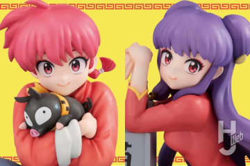 アニメ第2期がスタートした『らんま1/2』より「らんま」＆「シャンプー」がフィギュア化！「てのひら」と「るかっぷ」の2種類をまとめてご紹介