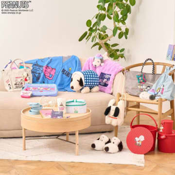 PLAZAに“スヌーピーオリジナルグッズ”が集結！　限定ショッピングバッグやノベルティも用意