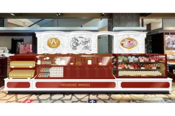 “ディズニー作品”をモチーフにしたスイーツ店「パティスリー アニヴェル」大丸東京にオープン