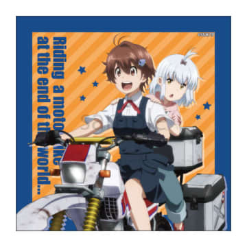 秋アニメ「終末ツーリング」ヨーコ＆アイリと旅に出よう♪ SNS風アクキー＆デカアクスタなどグッズ登場！