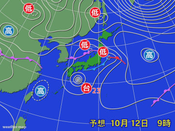 台風や前線の影響で広い範囲で雨降りやすい　早めの備えを