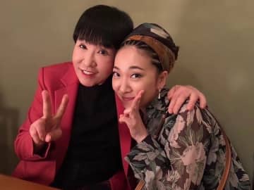 和田アキ子、『さんま万博』打ち上げでMISIAと奇跡のツーショット