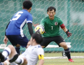 松元「自信になった」　デフサッカーが親善試合