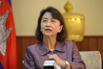 カンボジア女性問題担当相「世界女性サミット、女性事業発展の弾みに」