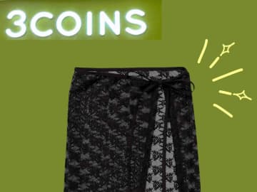 【3COINS】で買えるの！？ コーデのマンネリを解決♡「ラップスカート」