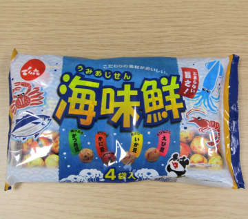 でん六、厳選した4種類の海の幸が楽しめる豆菓子「海味鮮（うみあじせん）」の品揃えを拡充