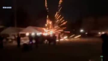 打ち上げ花火あたり5人けが…山梨・甲府市で開催のイベント