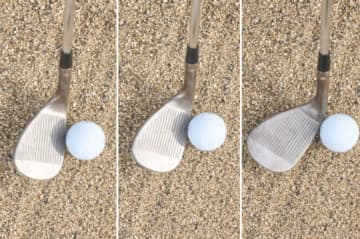 フェースの開き具合で距離を調節！バンカーの上級者テクニック
