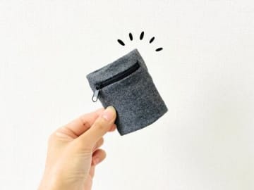【セリア】小物入れ？かと思いきや…使い方に度肝を抜かれた。バッグどころかポケットもいらないかも～！