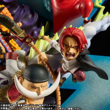 「ワンピース」ルフィ、シャンクス、バギー、白ひげ…“新旧四皇”が勢ぞろい！壮大なビジュアルでフィギュア化