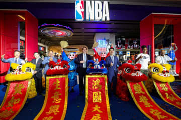 マカオ初のNBA旗艦店がオープン…IRロンドナー内