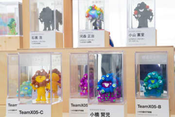 推しミャクを探せ！　万博会場「世界のミャクミャク展」に行ってきた。海洋堂の塗装ワークショップもあるぞ