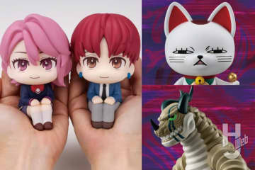 「アイラ」＆「ジジ」が制服姿でるかっぷ化！オカルティックソフビコレクションには「ターボババア（招き猫）Ver.2」「透明怪獣」がラインナップ【ダンダダン】