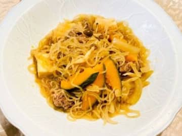 味付けは3つ！ご飯がすすむ「肉かぼちゃ」