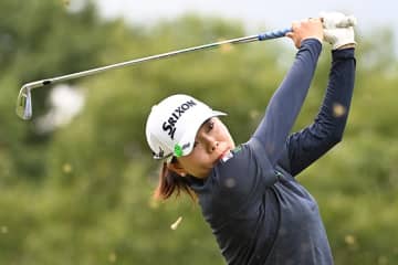 【速報】2位とは1打差、勝みなみが首位で折り返し「逃げ切って欲しい」　米ツアー初Vへ