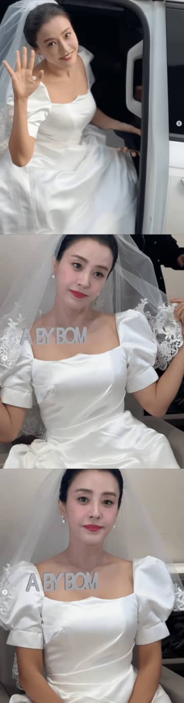 『チャングム』女優パク・ウネの近況にびっくり！花嫁姿で“粋な番宣”【PHOTO】