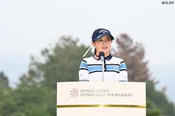 米ツアー勢に勝って完全Vに「めっちゃうれしい！」　河本結が“異例の最終日”につかんだ今季2勝目