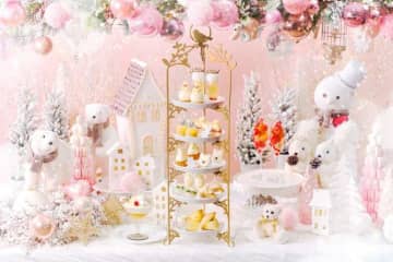 白くまが誘う雪のティータイム♡全国5都市で楽しむクリスマスアフタヌーンティー