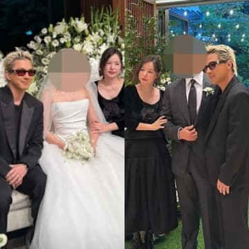 BIGBANG・SOL夫妻、久々の2SHOTに視線集中！結婚式にともに出席、カリスマ性溢れる姿に注目