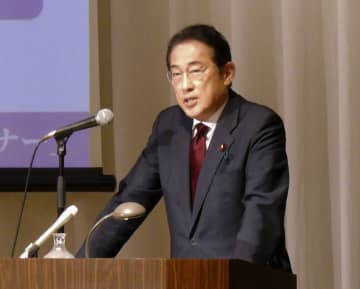 岸田前首相「政治の安定を」　公明連立離脱念頭に