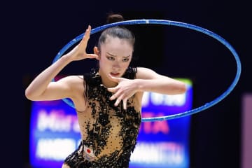 喜田が暫定6位、鈴木12位　新体操イオン杯第3日