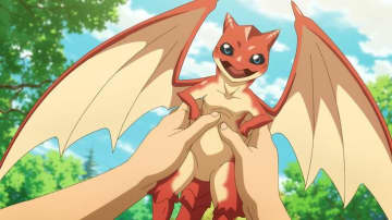 新たな癒し枠登場！“ミニドラゴン”の笑顔のご飯タイムに視聴者メロメロ 新アニメ「とんでもスキルで異世界放浪メシ2」