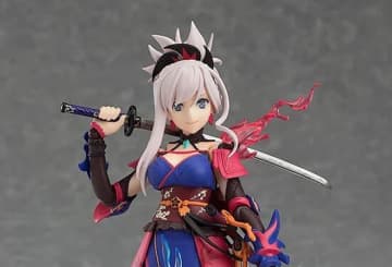 『FGO』より「セイバー/宮本武蔵」フィギュアが再販予約受付中！刀や好物のうどんなどオプションも充実