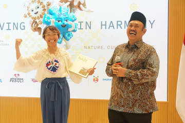 大盛り上がりの万博インドネシア館、来場者の人生に影響も！？