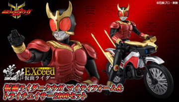 「仮面ライダークウガ」25周年記念！マイティフォーム姿で立体化―愛機「トライチェイサー2000」も同梱