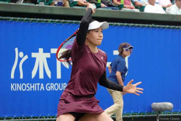 日比野菜緒、世界49位ダニロビッチに善戦もフルセットで敗れて初戦敗退[木下グループジャパンオープン]