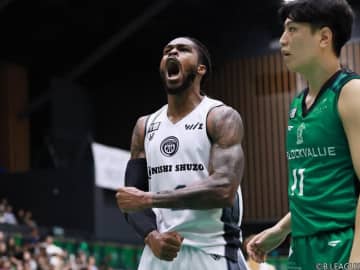 鹿児島が100点ゲームで横浜EXに勝利…6人が2ケタ得点をマークし今季2勝目