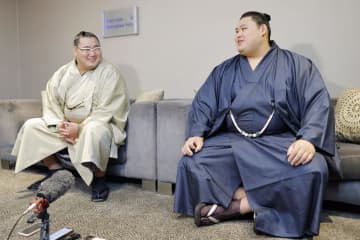 大の里「さらに世界的な人気に」　15日開幕のロンドン公演に向け