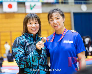 ＜レスリング＞【2025年全日本女子オープン選手権・特集】引退宣言と復帰ロードのスタート…金城梨紗子・恒村友香子（サントリー）が新たな道を歩み出す