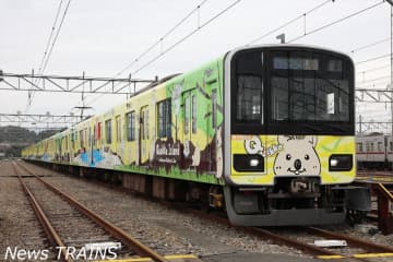 【東武鉄道】“世界一しあわせな動物”『クオッカ』を50090型50092編成にデザイン　「クオッカトレイン」がデビュー＜Photo report＞