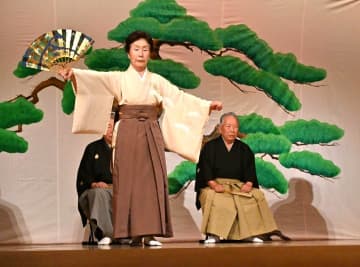 《60th　茨城県芸術祭》能楽　連吟や仕舞、優雅に